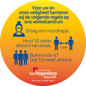 U bent nog steeds welkom op het van Hogendorpkwartier!