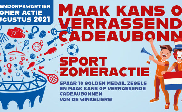 Sport, atleten, gouden medailles en… kans maken op cadeaubonnen!
